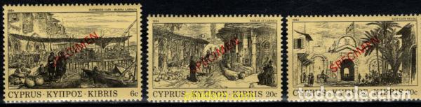 Sellos: 794333 MNH CHIPRE 1984 GRABADOS ANTIGUOS