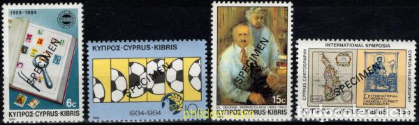 Sellos: 794547 MNH CHIPRE 1984 EFEMERIDES