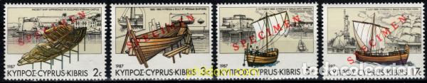 Sellos: 794557 MNH CHIPRE 1987 ANIVERSARIO DE LA LLEGADA DE &rdquo;KENIA II&rdquo; A CHYPRE