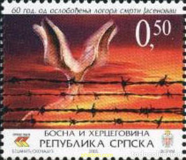 Sellos: 196297 MNH BOSNIA-HERZEGOVINA. Adm Serbia 2005 60 ANIVERSARIO DE LA LIBERACION DE LOS CAMPOS DE CON