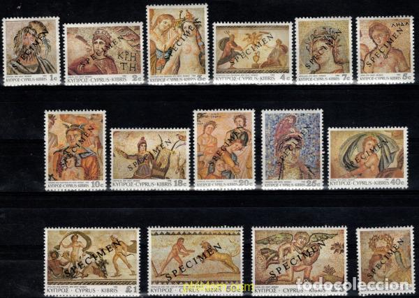 Sellos: 794584 MNH CHIPRE 1989 MOSAICOS DE PAPHOS