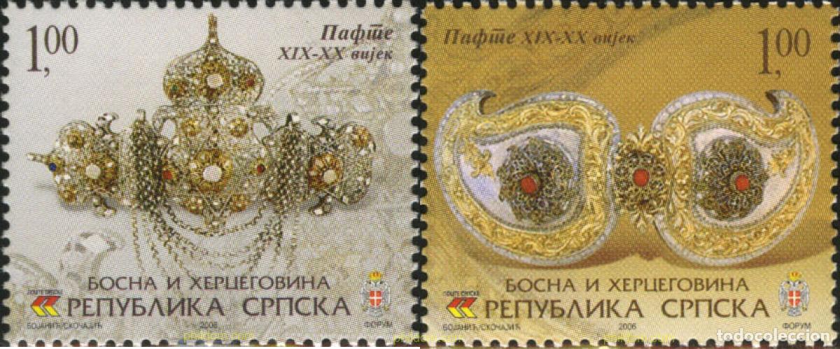 Sellos: 198839 MNH BOSNIA-HERZEGOVINA. Adm Serbia 2006 JOYAS