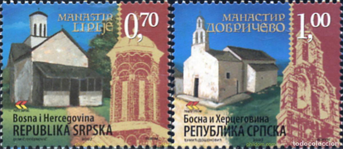 Sellos: 225961 MNH BOSNIA-HERZEGOVINA. Adm Serbia 2007