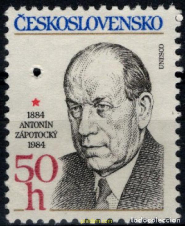 Sellos: 794623 MNH CHECOSLOVAQUIA 1984 100 ANIVERSARIO DEL NACIMIENTO DE ANTONIN ZAPOTOCKY