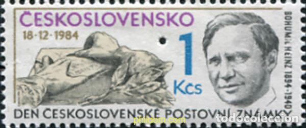 Sellos: 682260 MNH CHECOSLOVAQUIA 1984 DIA DEL SELLO