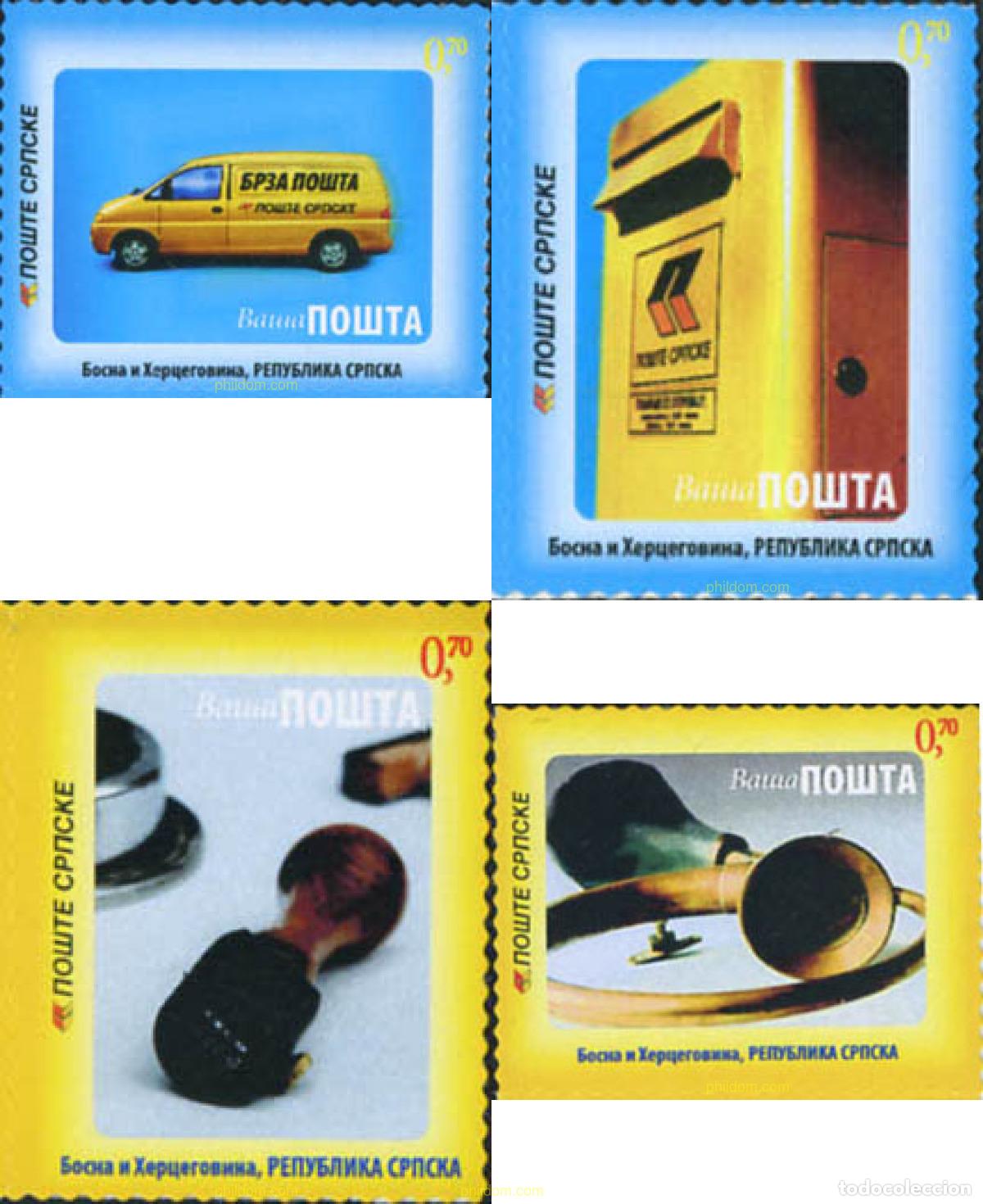 Sellos: 216916 MNH BOSNIA-HERZEGOVINA. Adm Serbia 2008 CORREOS