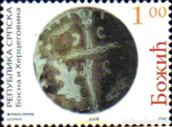 Sellos: 225984 MNH BOSNIA-HERZEGOVINA. Adm Serbia 2008 NAVIDAD 2008