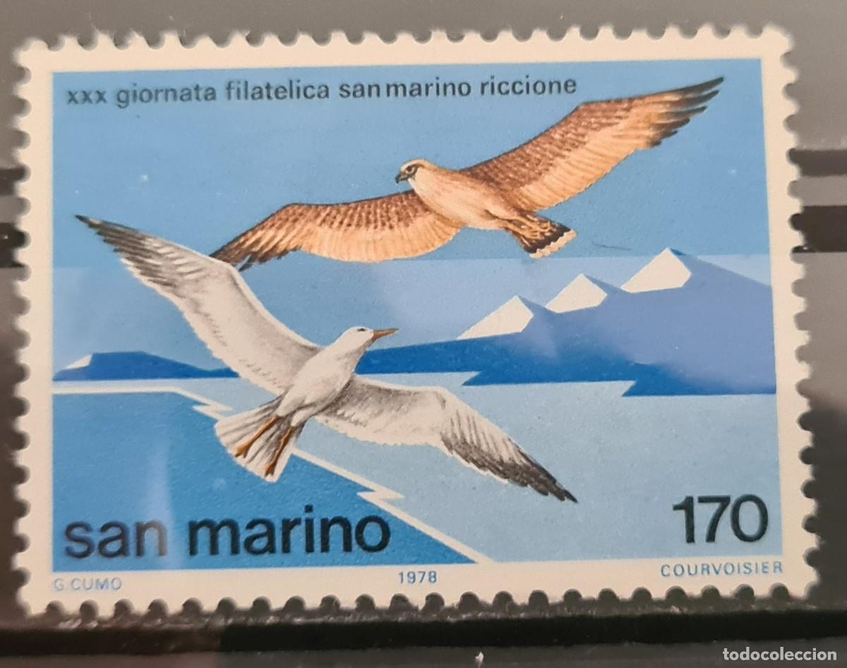Sellos: Sello de San Marino 1978: D&iacute;a filat&eacute;lico San Marino-Riccione