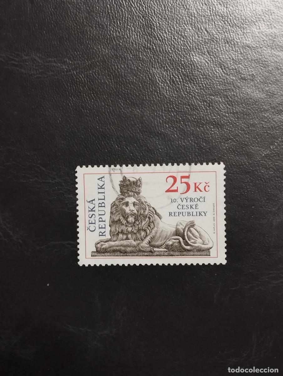 Sellos: 19.09/ Rep&uacute;blica Checa.2003. 25kr. Serie completa en usado