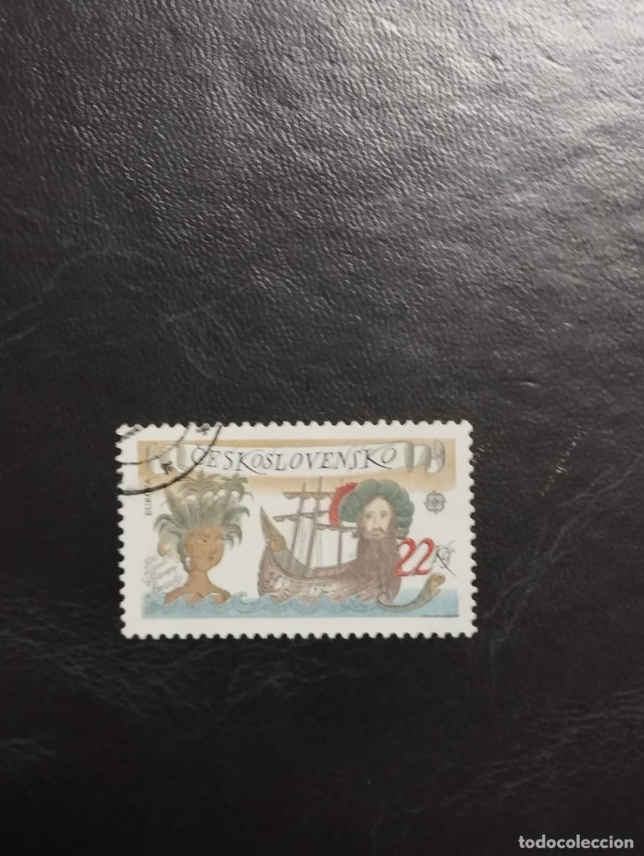 Sellos: 19.09/ Rep&uacute;blica Checa.1992. 22kr. Serie completa en usado