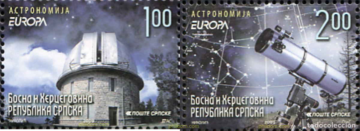 Sellos: 226649 MNH BOSNIA-HERZEGOVINA. Adm Serbia 2009 EUROPA CEPT 2009 - ASTRONOMIA