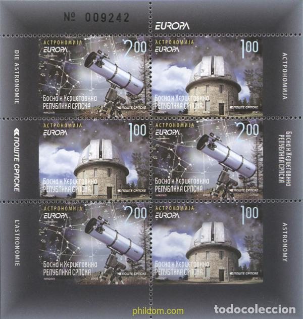 Sellos: 226651 MNH BOSNIA-HERZEGOVINA. Adm Serbia 2009 EUROPA CEPT 2009 - ASTRONOMIA