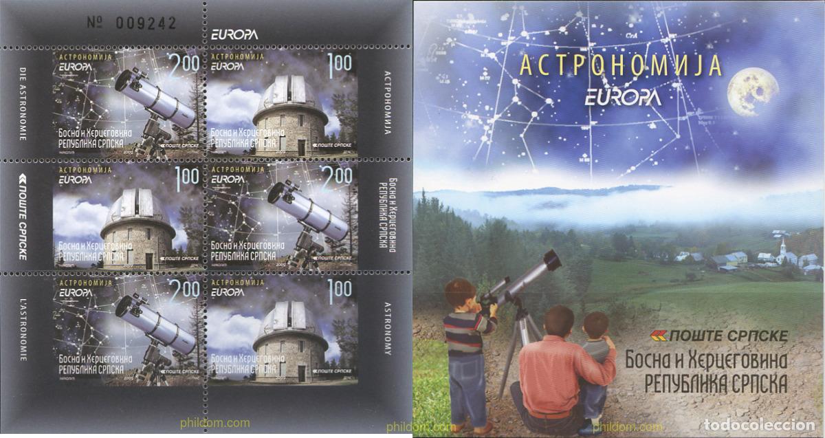 Sellos: 227761 MNH BOSNIA-HERZEGOVINA. Adm Serbia 2009 EUROPA CEPT 2009 - ASTRONOMIA