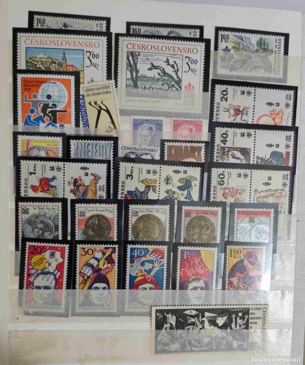 Francobolli: 29 SELLOS NUEVOS DE CHECOSLOVAQUIA - LOS DE LA FOTO - GUERNICA, MONEDAS, ESPACIO, ETC