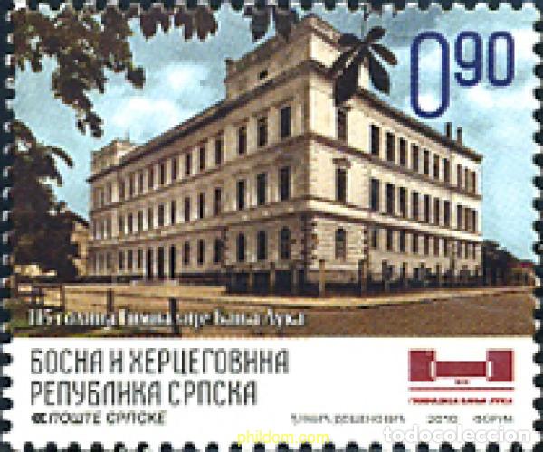 Sellos: 255777 MNH BOSNIA-HERZEGOVINA. Adm Serbia 2010