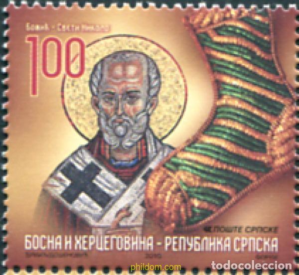Sellos: 301361 MNH BOSNIA-HERZEGOVINA. Adm Serbia 2010 NAVIDAD