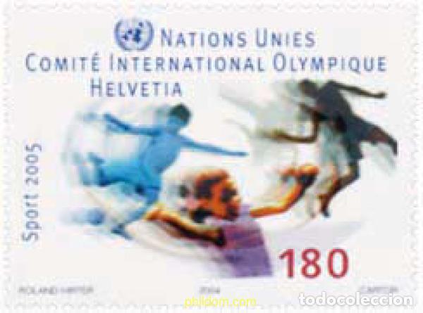 Sellos: 146837 MNH NACIONES UNIDAS. Ginebra 2004 A&Ntilde;O INTERNACIONAL DEL DEPORTE