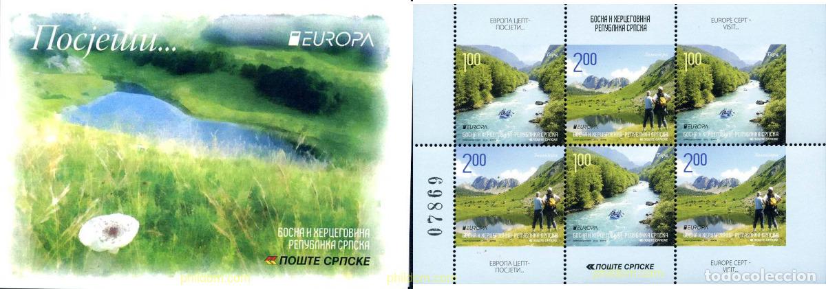 Sellos: 281423 MNH BOSNIA-HERZEGOVINA. Adm Serbia 2012 EUROPA CEPT 2012 - TURISMO