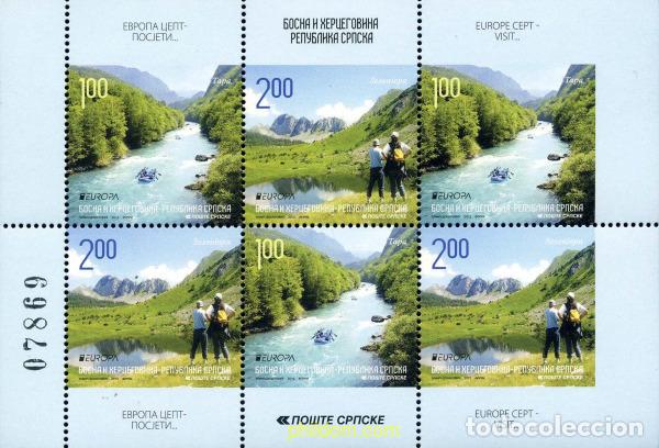 Sellos: 794864 MNH BOSNIA-HERZEGOVINA. Adm Serbia 2012 EUROPA CEPT 2012 - TURISMO