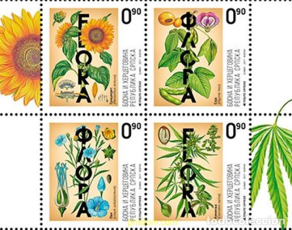 Sellos: 794939 MNH BOSNIA-HERZEGOVINA. Adm Serbia 2017 FLORA