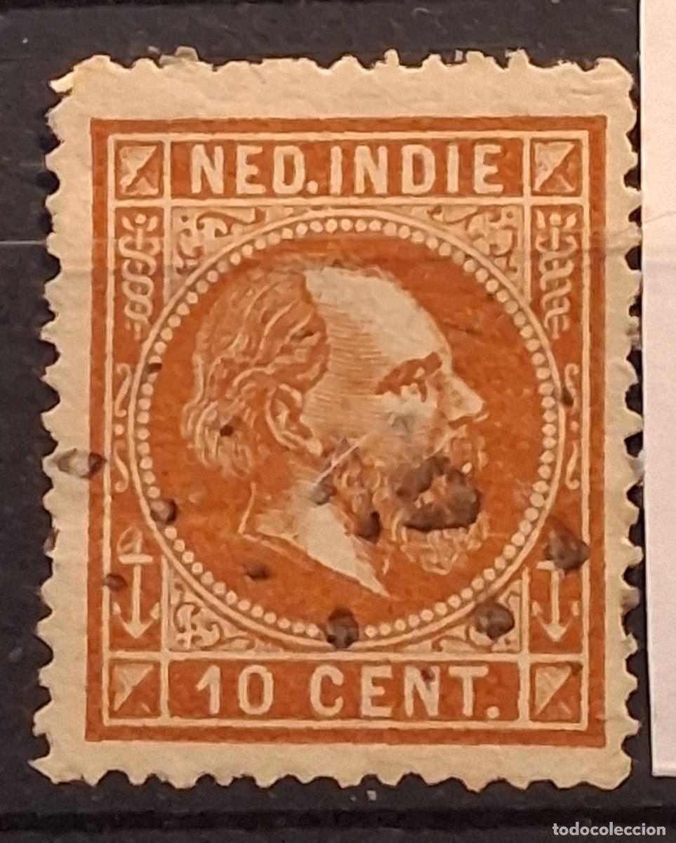 Briefmarken: PAISES BAJOS, INDIAS HOLANDEASAS, 1870/1888, CAT.YT.8b.