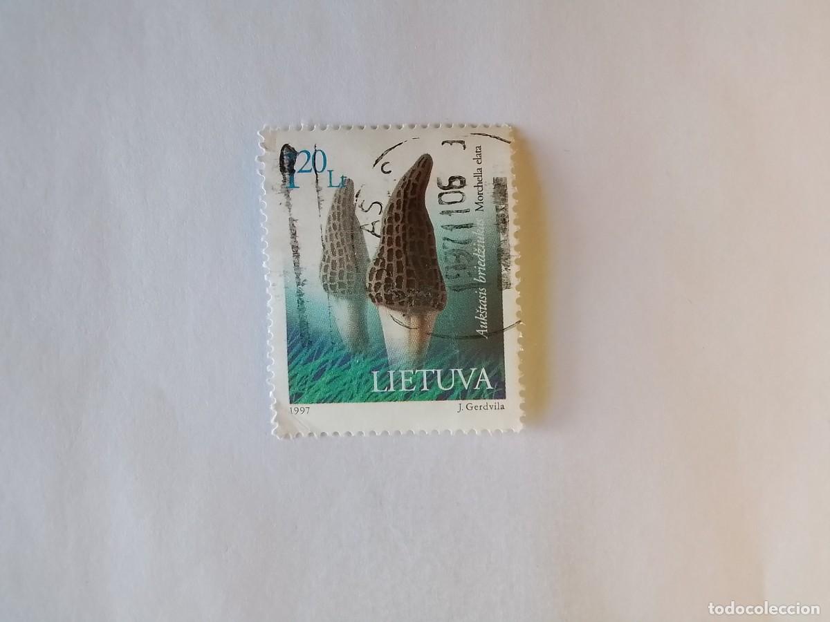 Sellos: A&Ntilde;O 1997 LITUANIA SELLO USADO