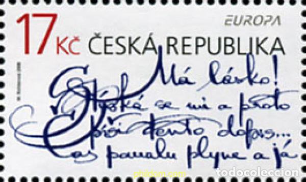 Sellos: 215457 MNH CHEQUIA 2008 EUROPA CEPT 2008 CARTAS