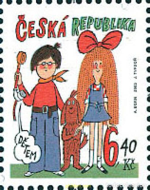 Sellos: 126343 MNH CHEQUIA 2003 PRO INFANCIA
