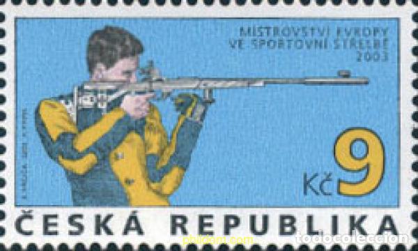 Sellos: 136173 MNH CHEQUIA 2003 CAMPEONATO EUROPEO DE TIRO