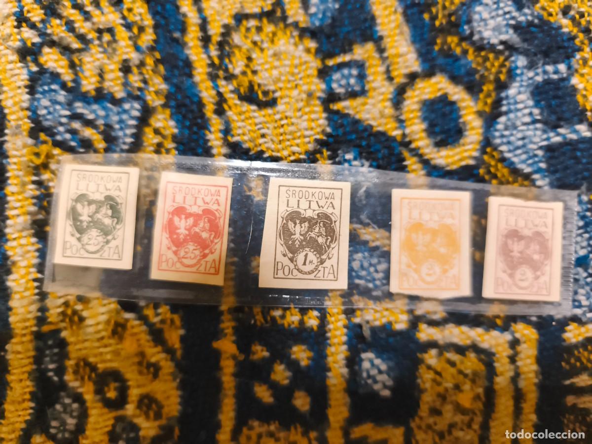Sellos: 5 sellos de Lituania - Foto 1