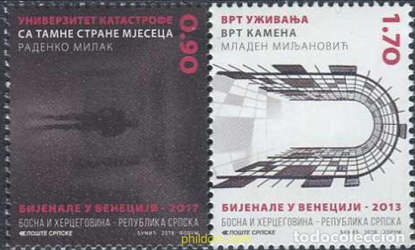 Sellos: 602746 MNH BOSNIA-HERZEGOVINA. Adm Serbia 2018 ARTE