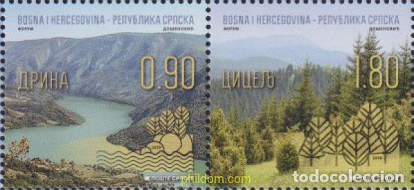 Sellos: 636621 MNH BOSNIA-HERZEGOVINA. Adm Serbia 2019 PROTECCION DE LA NATURALEZA