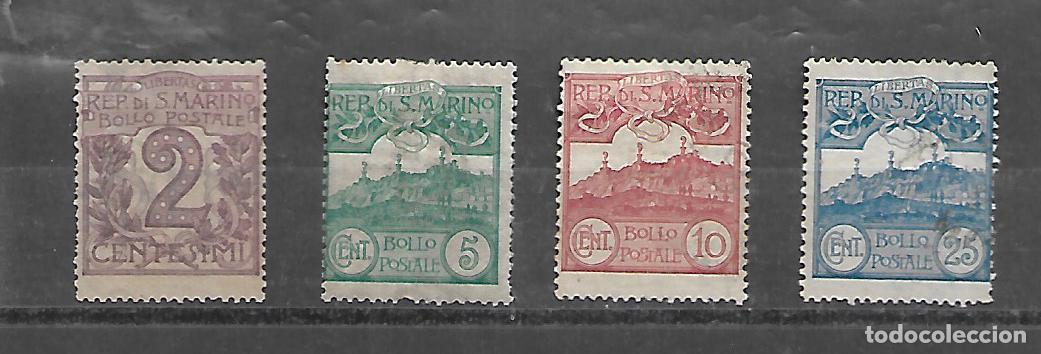 Sellos: SELLOS DE LA SERIE DE SAN MARINO DE 1903