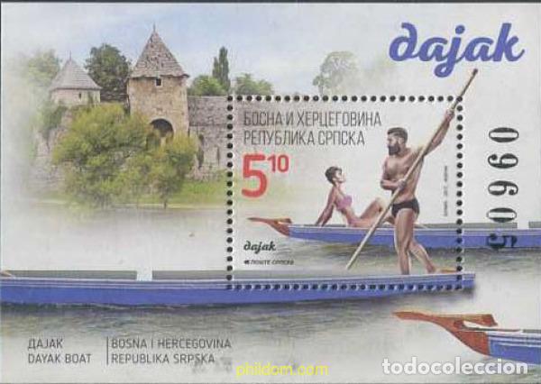 Francobolli: 575833 MNH BOSNIA-HERZEGOVINA. Adm Serbia 2017 TRANSPORTE. DAYAK