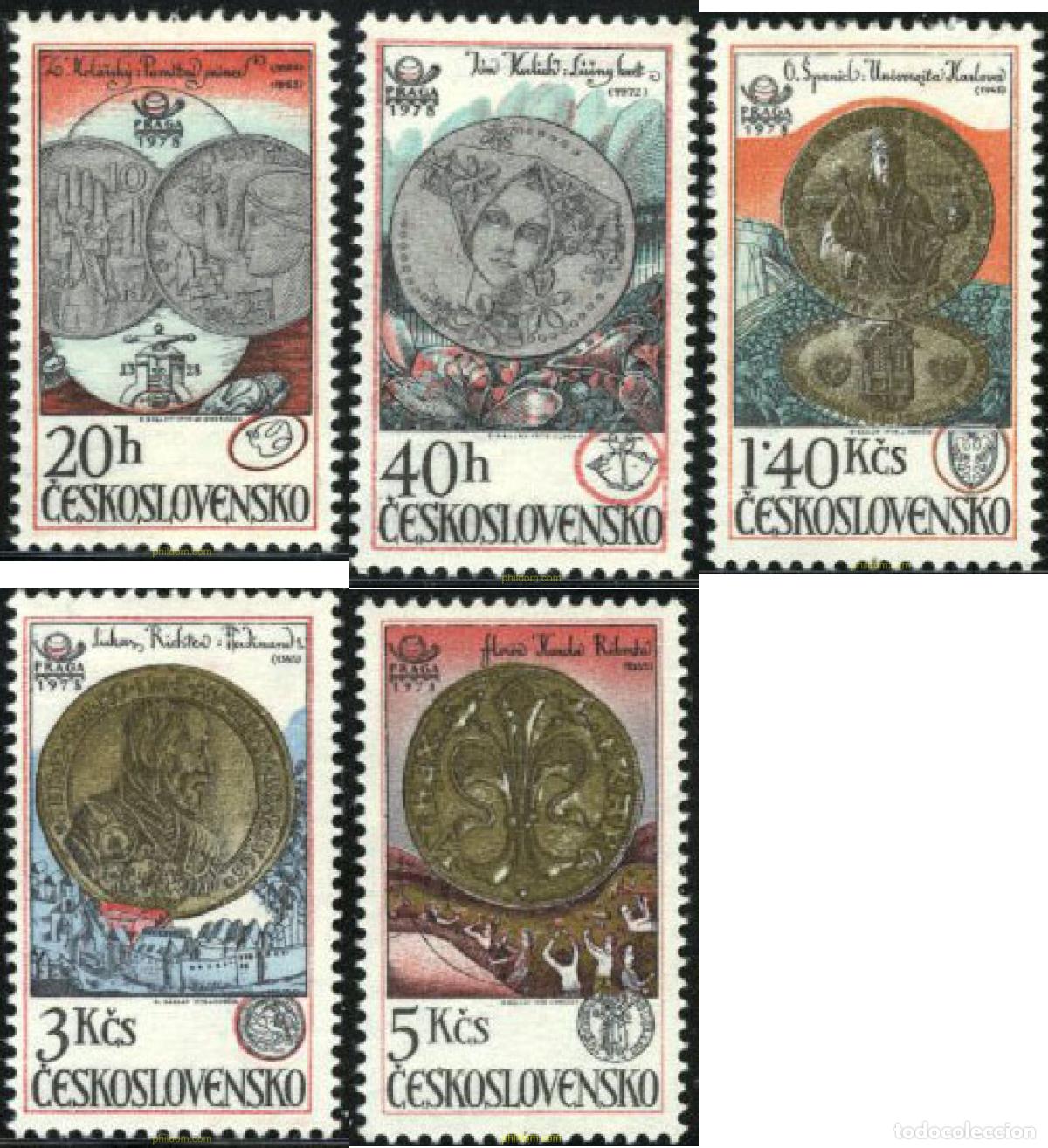 Sellos: 177334 MNH CHECOSLOVAQUIA 1978 PRAGA 1978. EXPOSICION FILATELICA INTERNACIONAL