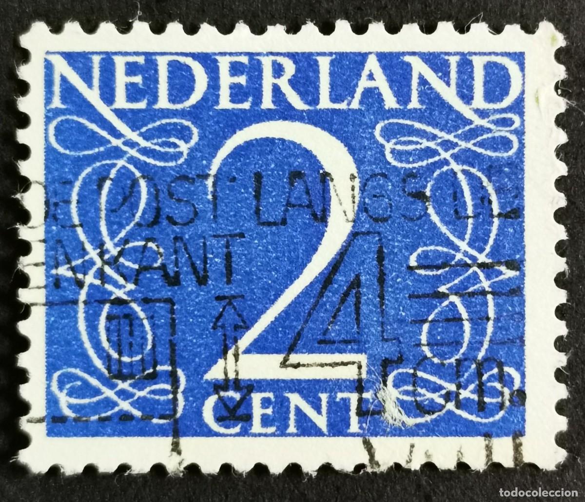 Sellos: Sello Pa&iacute;ses Bajos 1946, N&uacute;mero, 2 c. Michel: NL 469YxA