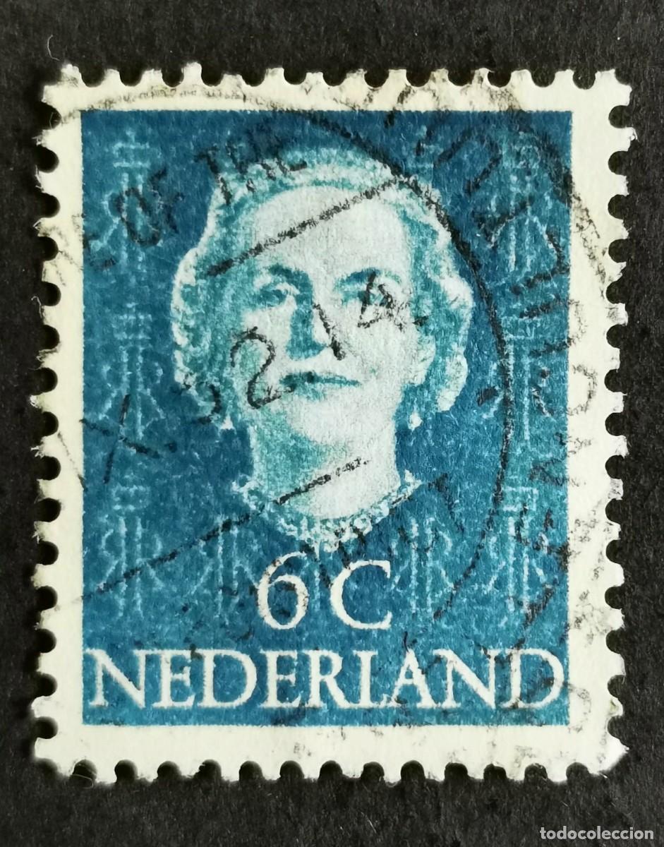 Sellos: Sello Pa&iacute;ses Bajos 1949, Reina Juliana (1909-2004), 6 c. Michel: NL 526