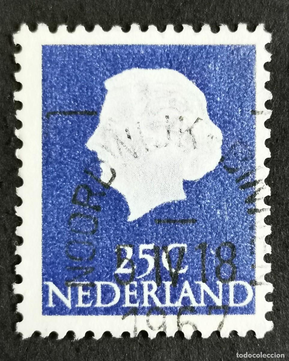 Sellos: Sello Pa&iacute;ses Bajos 1953, Reina Juliana (1909-2004), 25 c. Michel: NL 623XxA