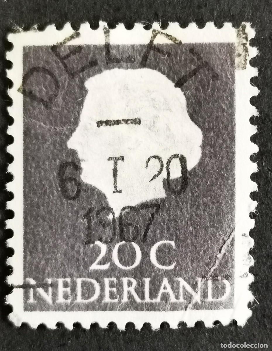 Briefmarken: Sello Pa&iacute;ses Bajos 1954, Reina Juliana (1909-2004), 20 c. Michel: NL 622XxA