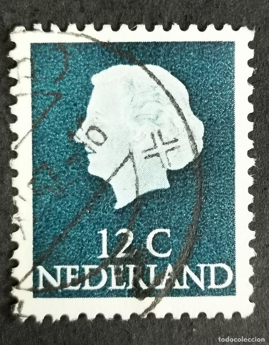 Briefmarken: Sello Pa&iacute;ses Bajos 1954, Reina Juliana (1909-2004), 12 c. Michel: NL 641XxA