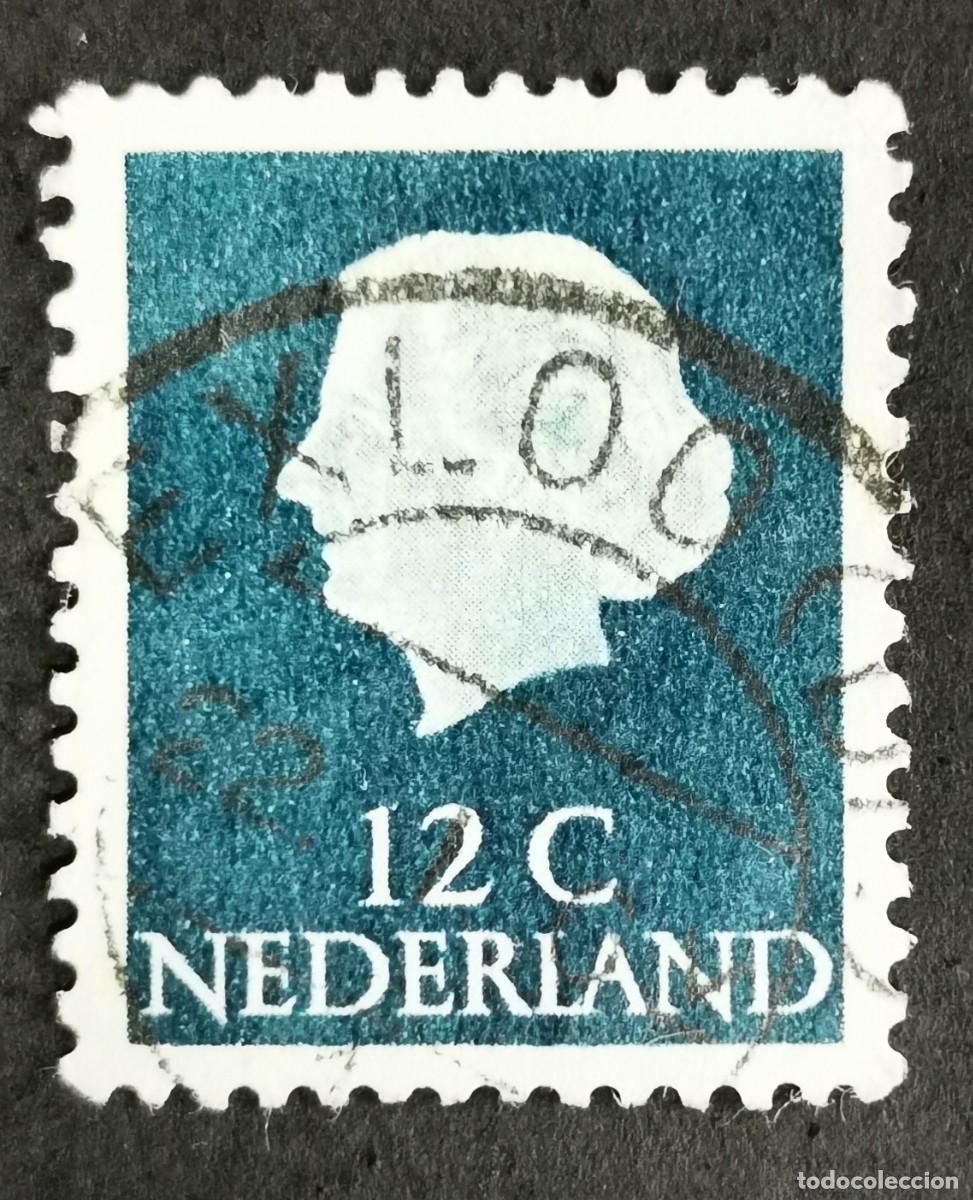 Briefmarken: Sello Pa&iacute;ses Bajos 1954, Reina Juliana (1909-2004), 12 c. Michel: NL 641XxA