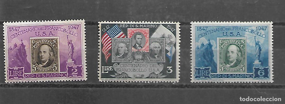 Sellos: SELLOS DE LA SERIE DE SAN MARINO DE 1947