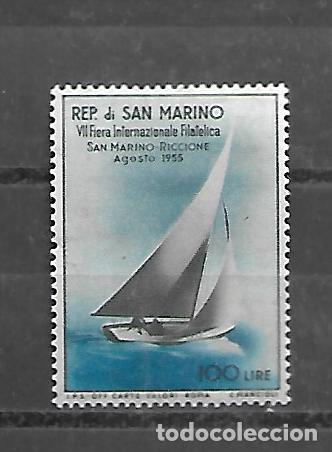 Sellos: SERIE COMPLETA NUEVA DE SAN MARINO DE 1955