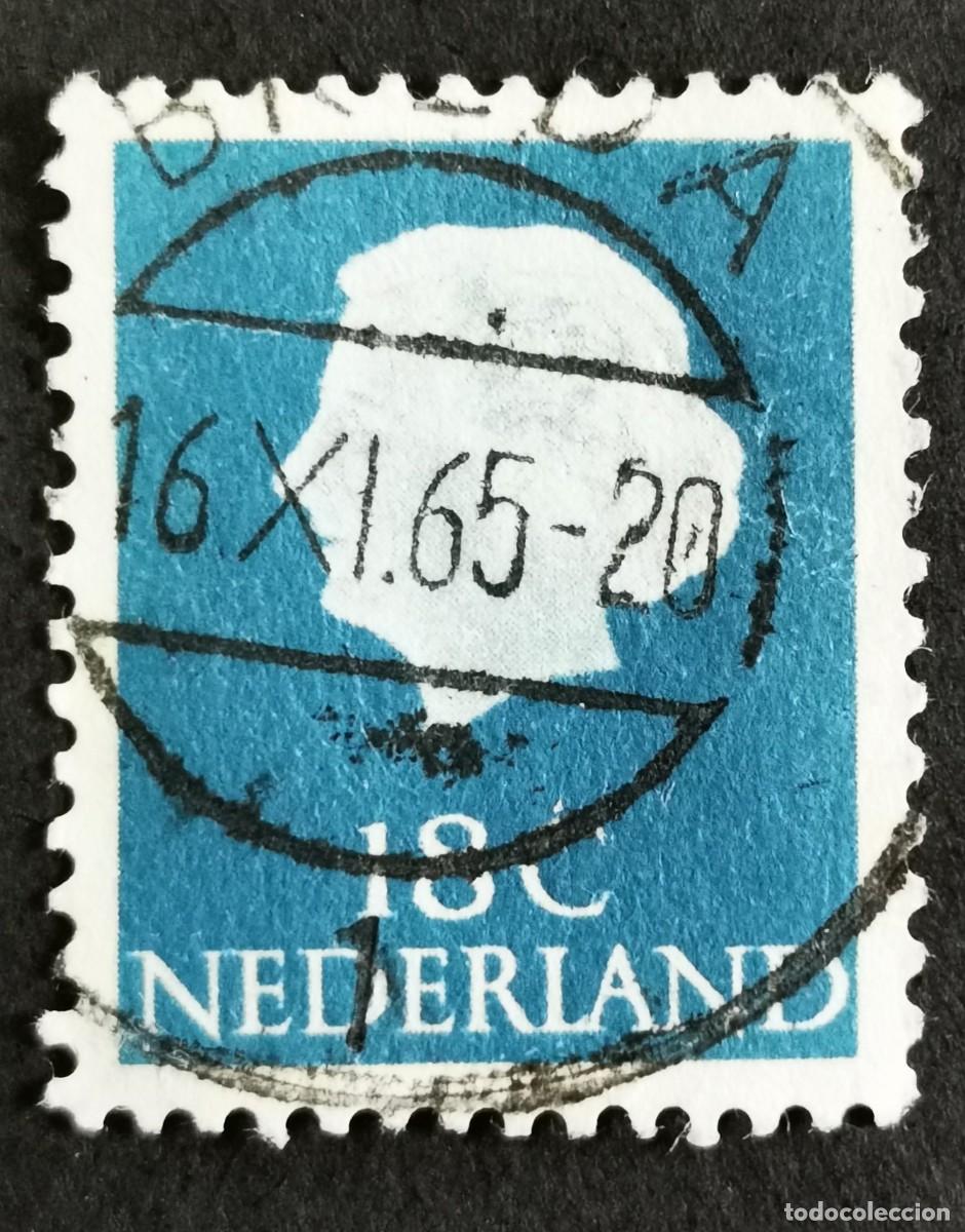 Timbres: Sello Pa&iacute;ses Bajos 1965, Reina Juliana (1909-2004), 18 c. Michel: NL 842XA