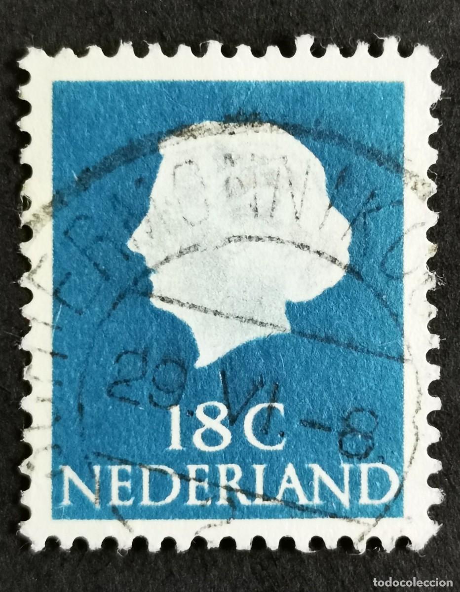 Timbres: Sello Pa&iacute;ses Bajos 1965, Reina Juliana (1909-2004), 18 c. Michel: NL 842XA