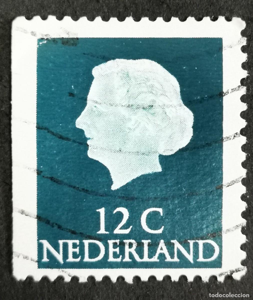 Sellos: Sello Pa&iacute;ses Bajos 1967, Reina Juliana (1909-2004) - del folleto, 12 c. Michel: NL 641YxDl