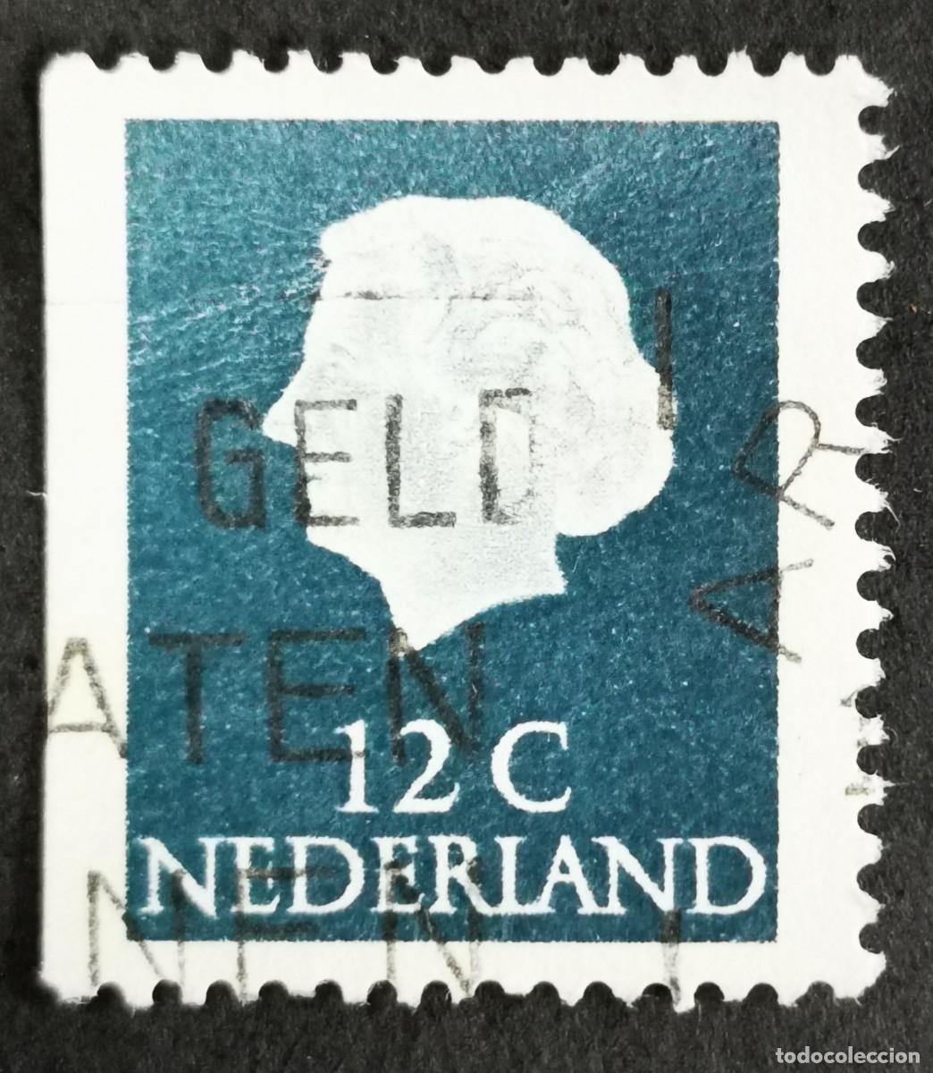 Sellos: Sello Pa&iacute;ses Bajos 1967, Reina Juliana (1909-2004) - del folleto, 12 c. Michel: NL 641YxDl