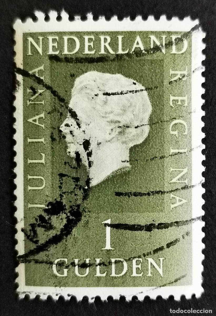 Sellos: Sello Pa&iacute;ses Bajos 1969, Reina Juliana (1909-2004), Tipo 'Regina', 1 &fnof;. Michel: NL 914x