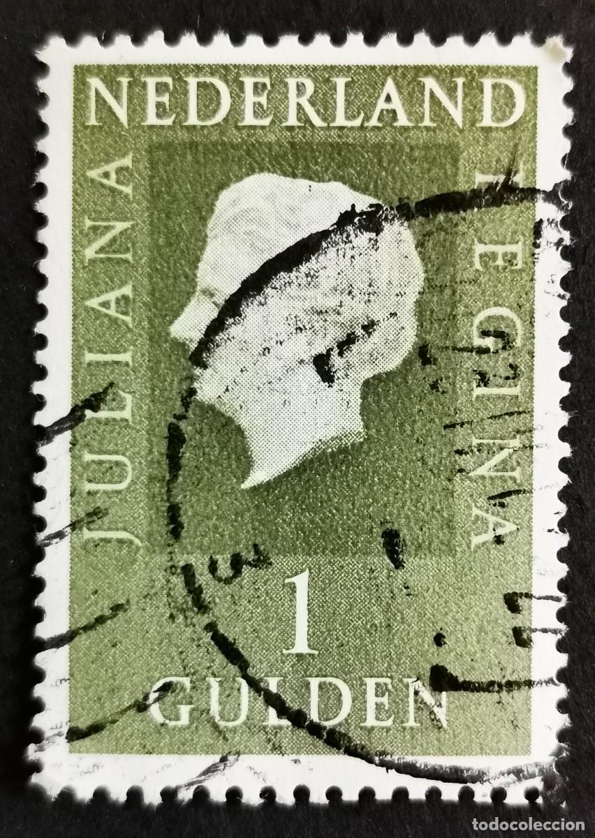 Sellos: Sello Pa&iacute;ses Bajos 1969, Reina Juliana (1909-2004), Tipo 'Regina', 1 &fnof;. Michel: NL 914x