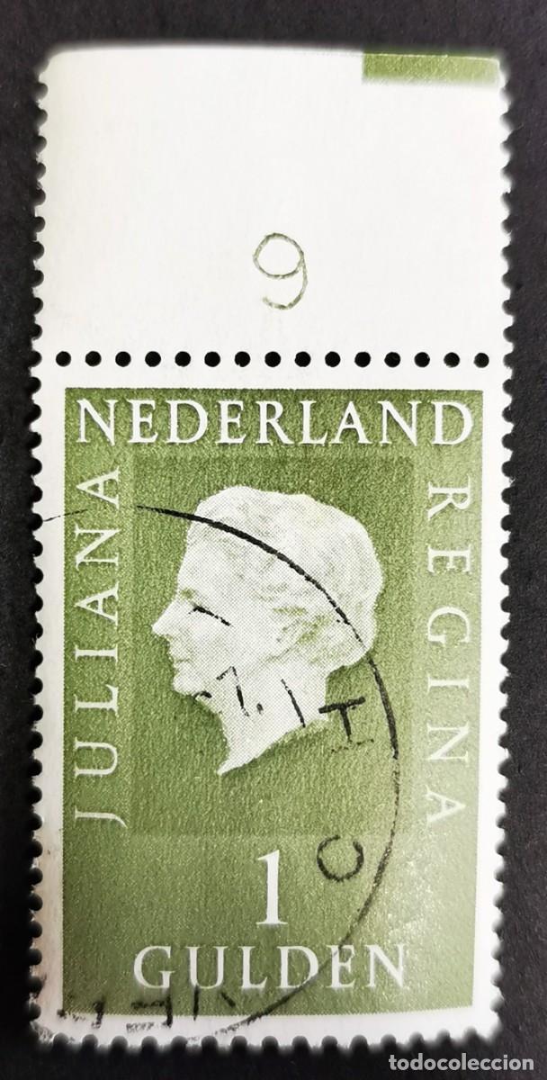Sellos: Sello Pa&iacute;ses Bajos 1969, Reina Juliana (1909-2004), Tipo 'Regina', 1 &fnof;. Michel: NL 914x